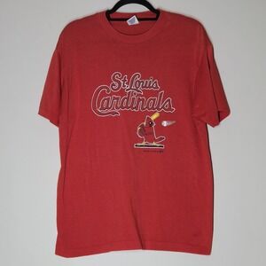 VTG St. Louis Cardinals 1987 XL T-Shirt Single Stitch USA Baseball Sports Logo